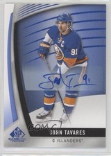 2017-18 SP Game Used Blue Auto John Tavares #70 Auto 0zu