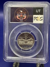 PCGS PR69DCAM 2007-S 25C Utah State Quarter Flag Series