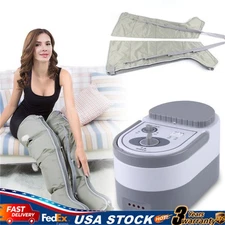Leg Massager Air Compression Pump Therapy Leg Lymphedema Massage Machine 360°
