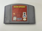 1998 Mission Impossible Nintendo 64 N64 Video Game Cartridge Only OEM Cart