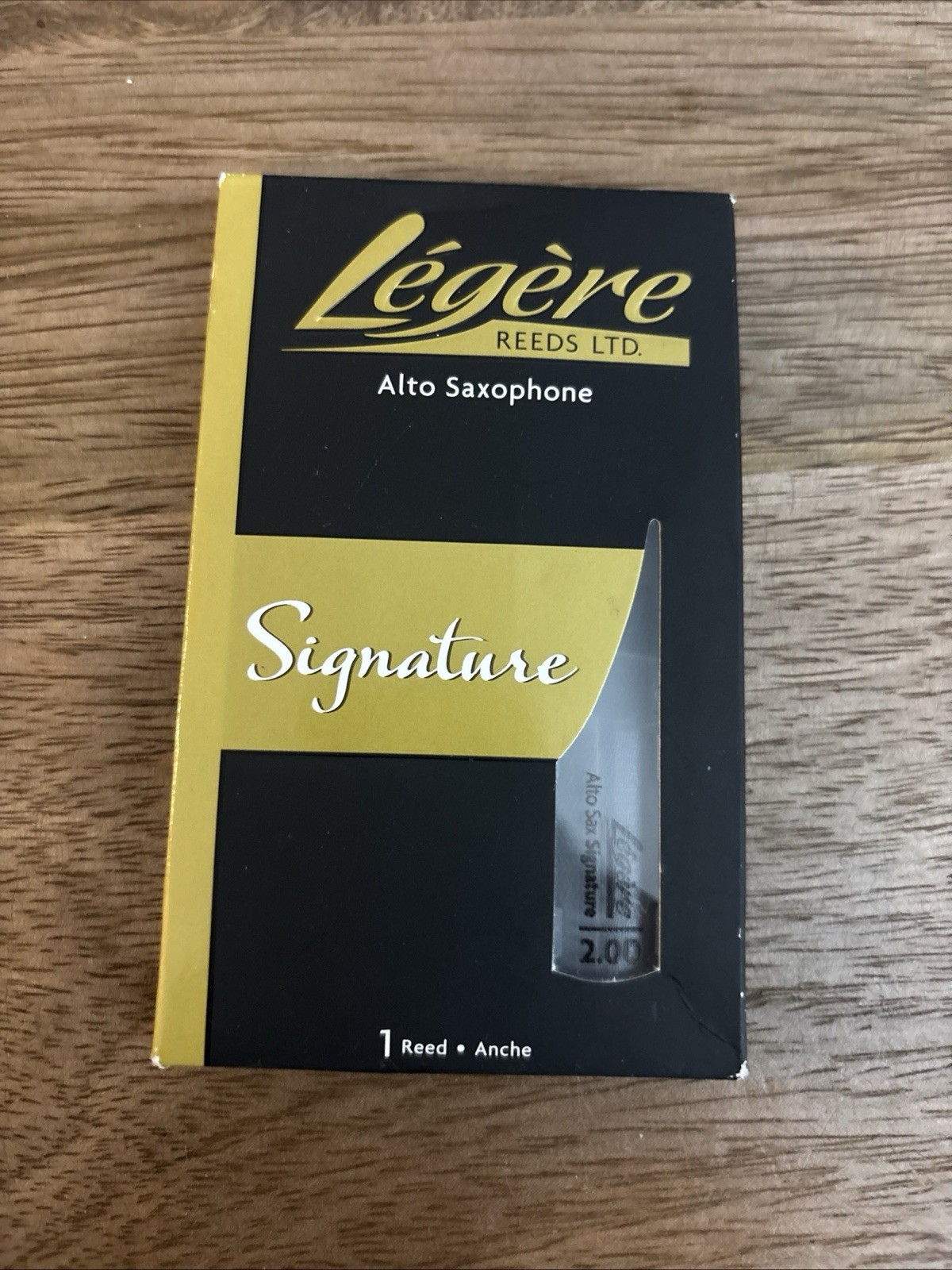 Legere Signature TENOR Saxophone Reed - 2.0  strength
