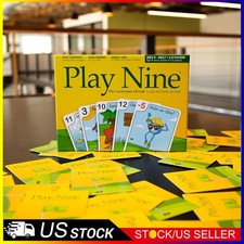Play Nine: The Card Game of Golf 2012 Family Fun 2-6 Players Ages 8-Adult Kids..