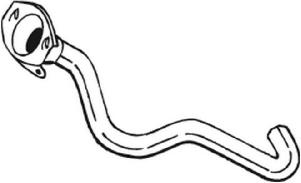 Bosal Abgasrohr 753-737 FüR 70C T4 70B Transporter 70J 7DK 70K 7DB VW 70A 70H-image