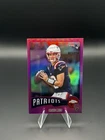 2025 Topps Chrome Football Drake Maye 1975 Pink Refractor SP /250 Patriots