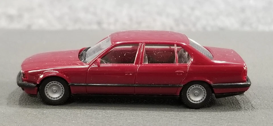 复古 HERPA 1:87 HO 2505 宝马 750 iL IOB 德国制造 — 第 2/4 张图片