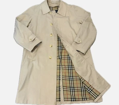 Burberry Trench Coat Men 44 for sale | eBay