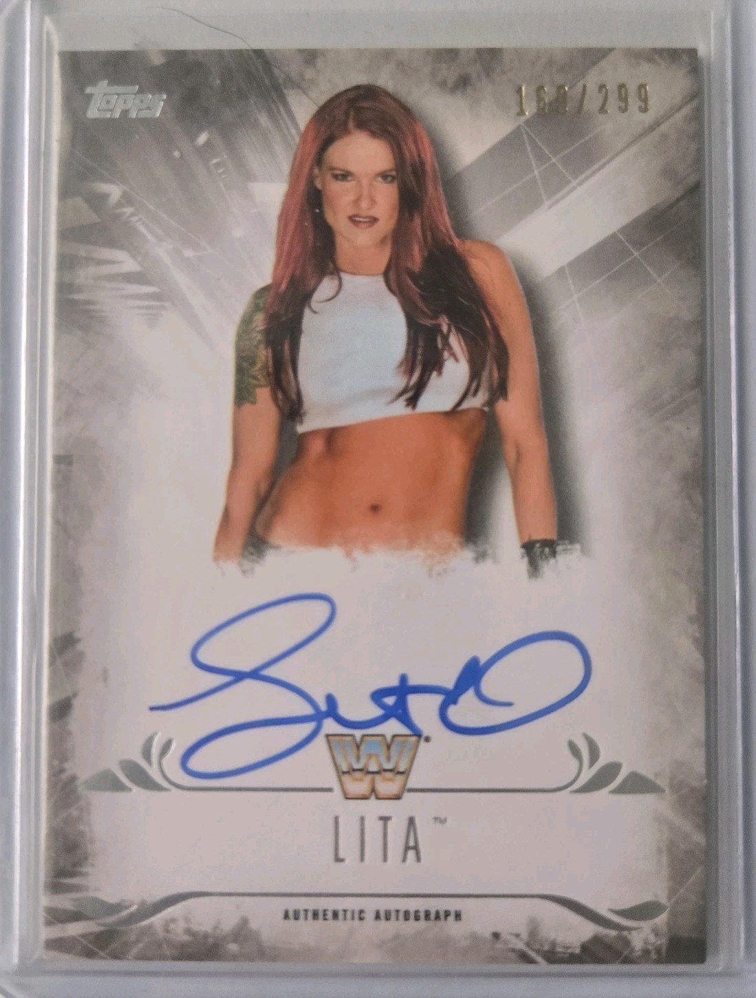 Lita 2016 Topps WWE Undisputed. Undisputed Autographs /299 #UA-LI 