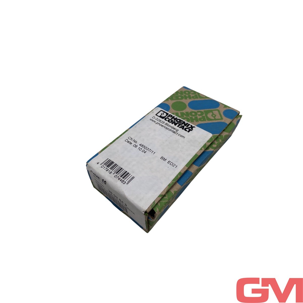 VPE 10X Phoenix Contact 2802549 Terminal Blocks BES 6