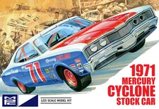 MPC 1971 Mercury Cyclone Stock Car 1/25 Model Kit MPC1023