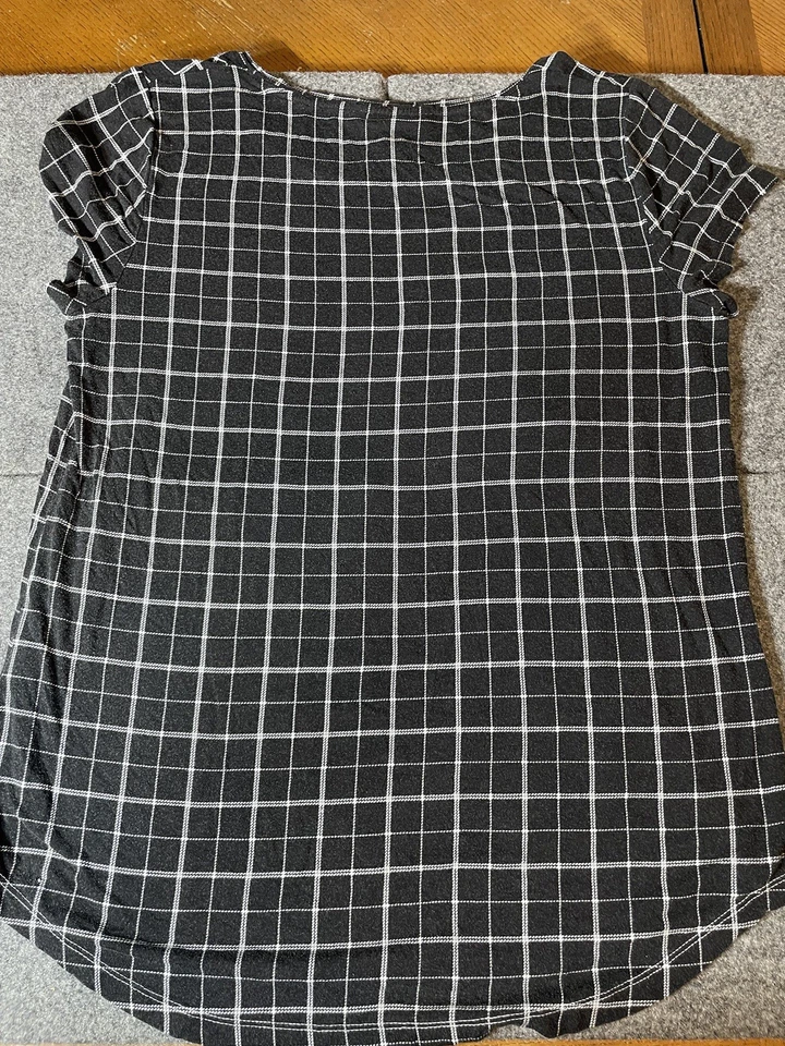 Blusa Vera Wang a Cuadros Talla M Foto 2 de 4