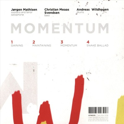 JORGEN MATHISEN/CHRISTIAN MEAAS SVENDSEN/ANDREAS WILDHAGEN - MOMENTUM NEW CD