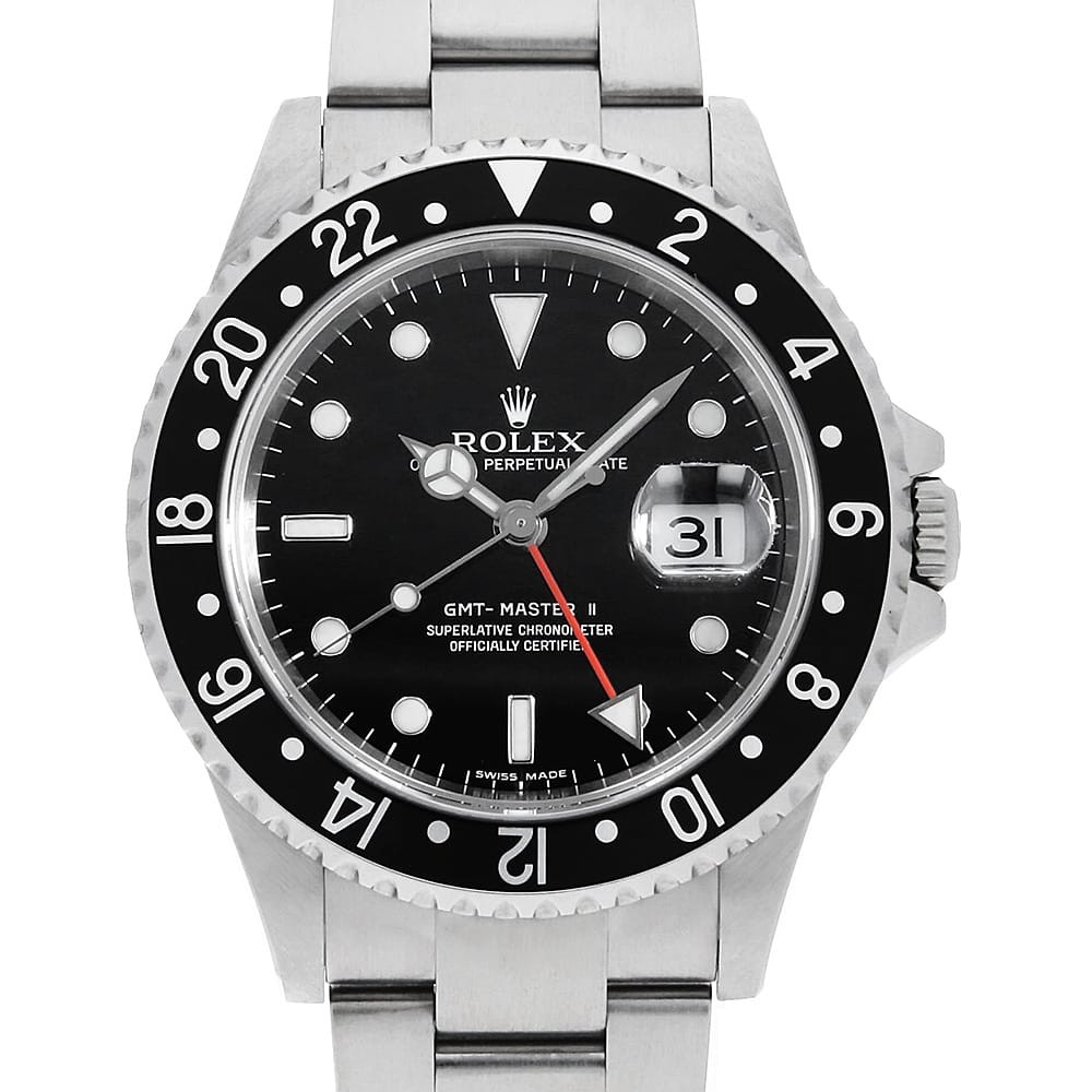 II dial Stick Number mens hand GMT D 16710 black Master ROLEX second - VintageWatches.PK II dial Stick Number mens hand GMT D 16710 black Master ROLEX second - vintagewatches.pk