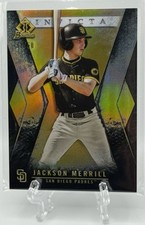 Jackson Merrill 2021 Bowman Chrome Invicta #BI-2 Gold Refractor /50! Padres