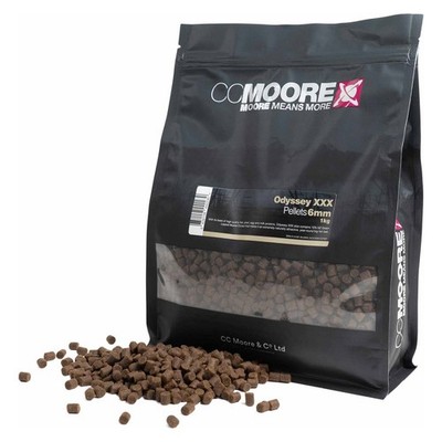 (9,49 /1kg) CCMoore Odyssey XXX Pellets 6mm 1kg Karpfenfutter Pellets