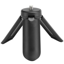 Mini Non-Slip Desktop Tripod 1/4 For Smartphone/Action Camera Black 