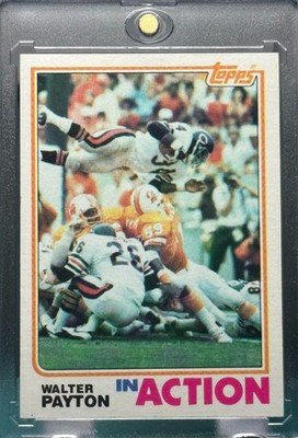 WALTER PAYTON RARE VINTAGE CLASSIC INSERT BASE SPORTS CARD BEARS MINT SWEETNESS