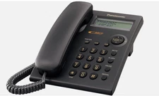 Panasonic Corded Feature Phone with Caller ID, Black 50-Station Caller ID Memory