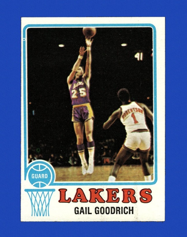 1973-74 Topps Set-Break # 55 Gail Goodrich EX-EXMINT *GMCARDS*