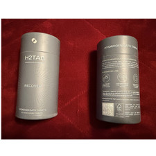 H2TAB Recover Molecular Hydrogen Bath Tablet Set, Travel Size Waterless, Only 1