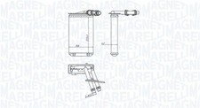 MAGNETI MARELLI Wärmetauscher Innenraumheizung 350218445000 für VW GOLF 4 1J1 1