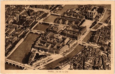 CPA PARIS 4e Ile de la Cité (446198)