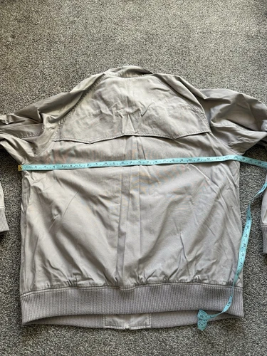 Mens Ben Sherman Grey Jacket, Harrington Style, Size 2XL, Lined. Full Zip, (81) - Picture 10 of 10
