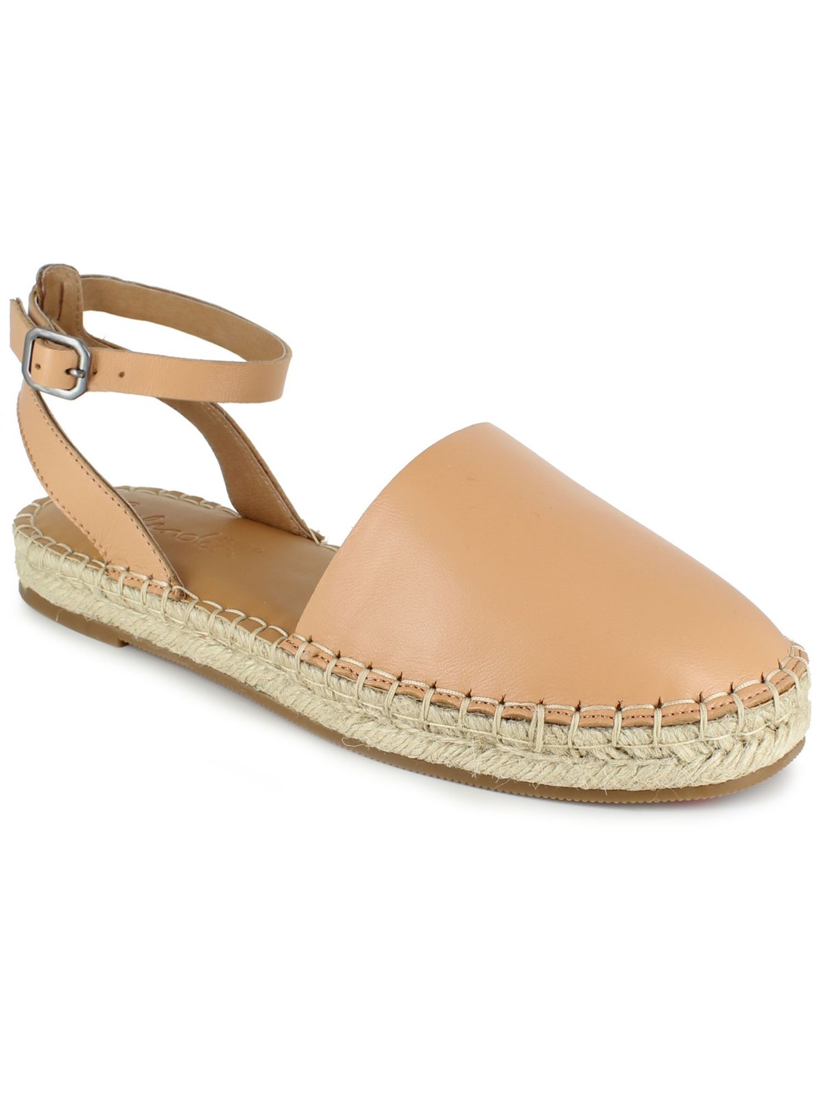 ВЕЛИКОЛЕПНЫЕ женские бежевые кожаные эспадрильи Josie на платформе с круглым носком 11 М 6190₽