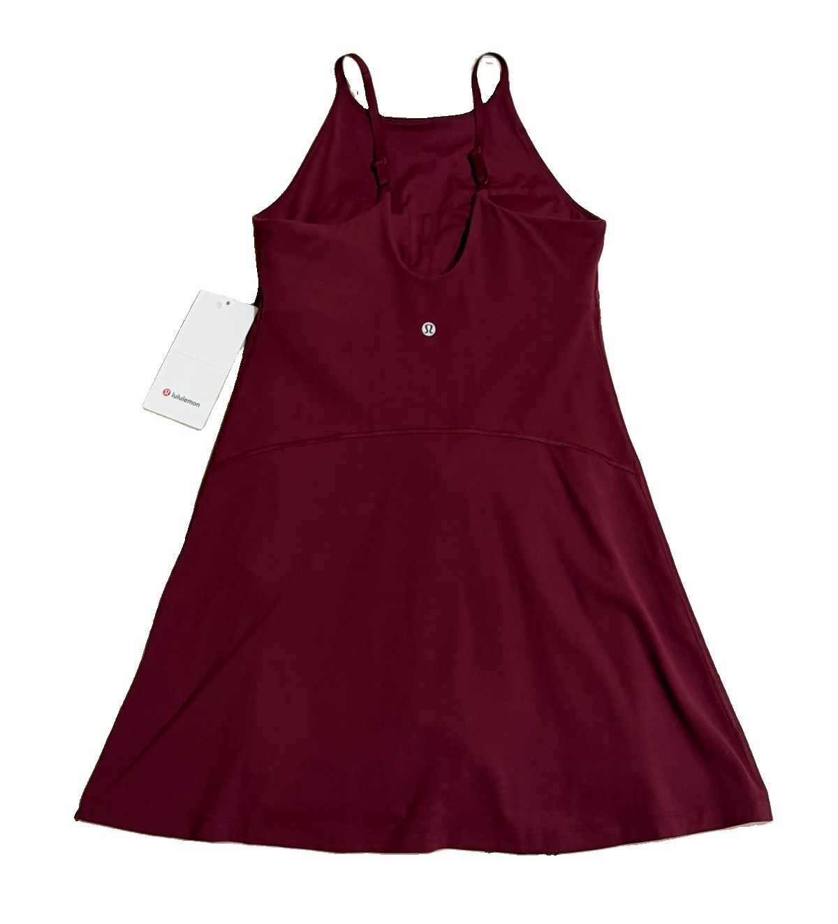 Lululemon Align High Neck Dress C/D Sleek Burgundy Color Size 6