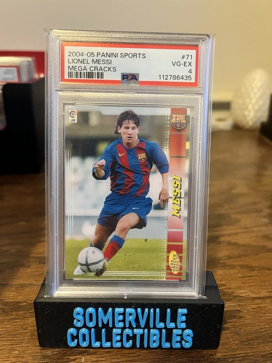 2004 Panini Mega Cracks リオネル メッシ ルーキーカード 2004 Panini