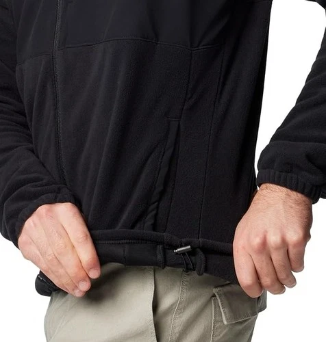 Columbia Men's Sage Peak Full Zip Fleece Comfort Jacket Black M NEW image 7