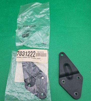Wolf Sub-Zero 7031222 Top Door Hinge Black SVCE OEM New w Screws