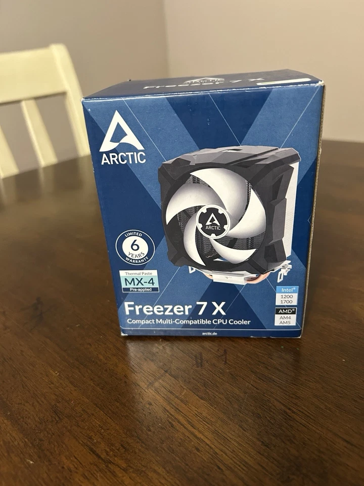 ARCTIC Freezer 7 X CPU Cooler – 100mm PWM Fan, Intel & AMD Compatible - Image 2 of 4