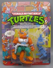 Vtg 1990 Teenage Mutant Ninja Turtles Triceraton TMNT Playmates UNPUNCHED Nice