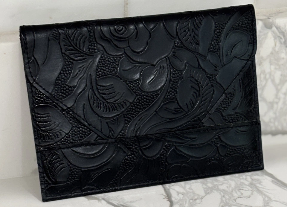 3 envelopes de couro Raika Photo/Doc 5x7” marrom, vermelho, preto - Imagem 4 de 4