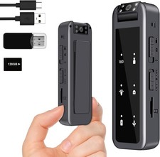 HD Mini Police Body Camera 1080P Video Audio Recorder Pocket Night Vision Cam