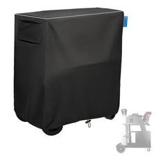 VeyoStories Welding Cart Cover, For 20-80 cu/ft Cylinders, Black