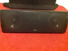 Vintage BIC America Adatto Model 4.2 Center Channel Speaker 8 Ohms Wired Black