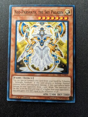 yugioh parshath structure deck NEO-PARSHATH, THE SKY PALADIN SR05-EN004 Deck: Wave of Light Level 5 YuGiOh Wave of Light Structure