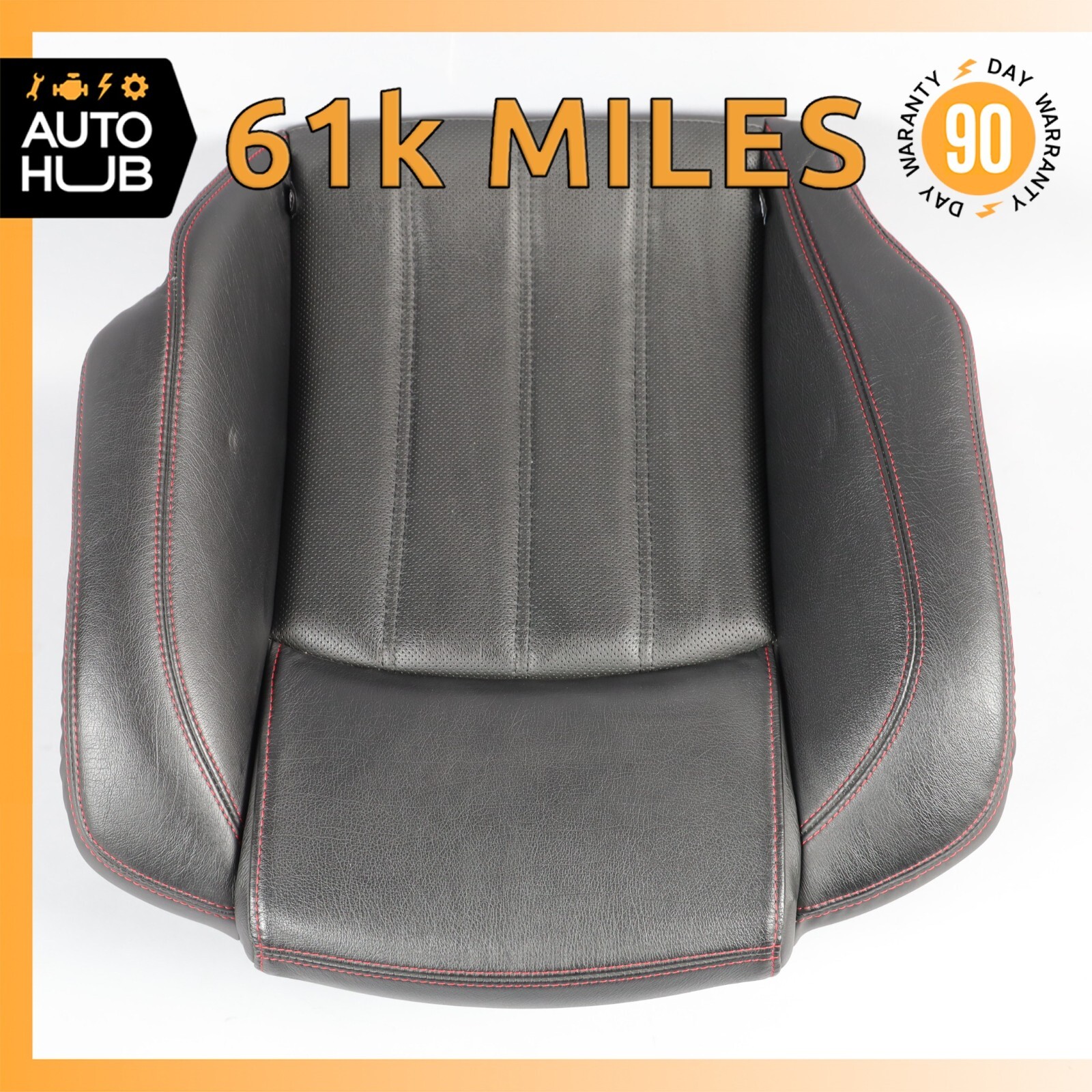 08-12 Maserati GranTurismo M145 Rear Left Side Lower Bottom Seat Cushion OEM 61k