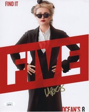 Helena Bonham Carter Ocean's 8 Autographed Signed 8x10 Photo COA  JSA