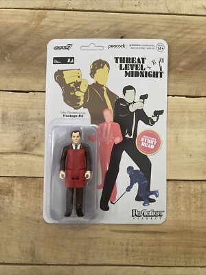 SUPER7 The Office Toby Flenderson as Hostage #4 ReAction Figure 3.75'' Unpunched!