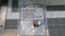 SELECTA SL62015-BG Indicator Light Red Raised Lens 1/2" mount