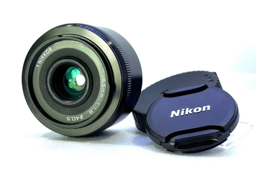 【 MINT++】Nikon 1 NIKKOR 18.5mm f/1.8 lens CX format Black Japan #37 - Picture 9 of 15