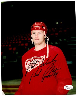 bob probert autographed jersey