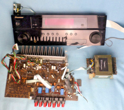Für Pioneer VSX-919AH-K, Bedienfront ,Frontplatine, Verstärkerplatine, Netztrafo