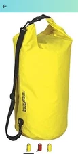 Mil-Spec Plus 50 Liter Waterproof Rafting Bag Heavy Guage PVC - Yellow