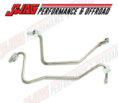 #ad 2008 2010 Ford 6.4 6.4L Powerstroke Diesel High Pressure Fuel Pump to Rail Tubes $24.95