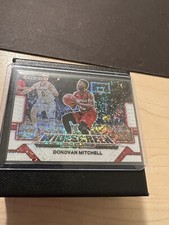 2022 Panini Prizm Draft Picks White Sparkle WS-DM DONOVAN MITCHELL WIDESCREEN