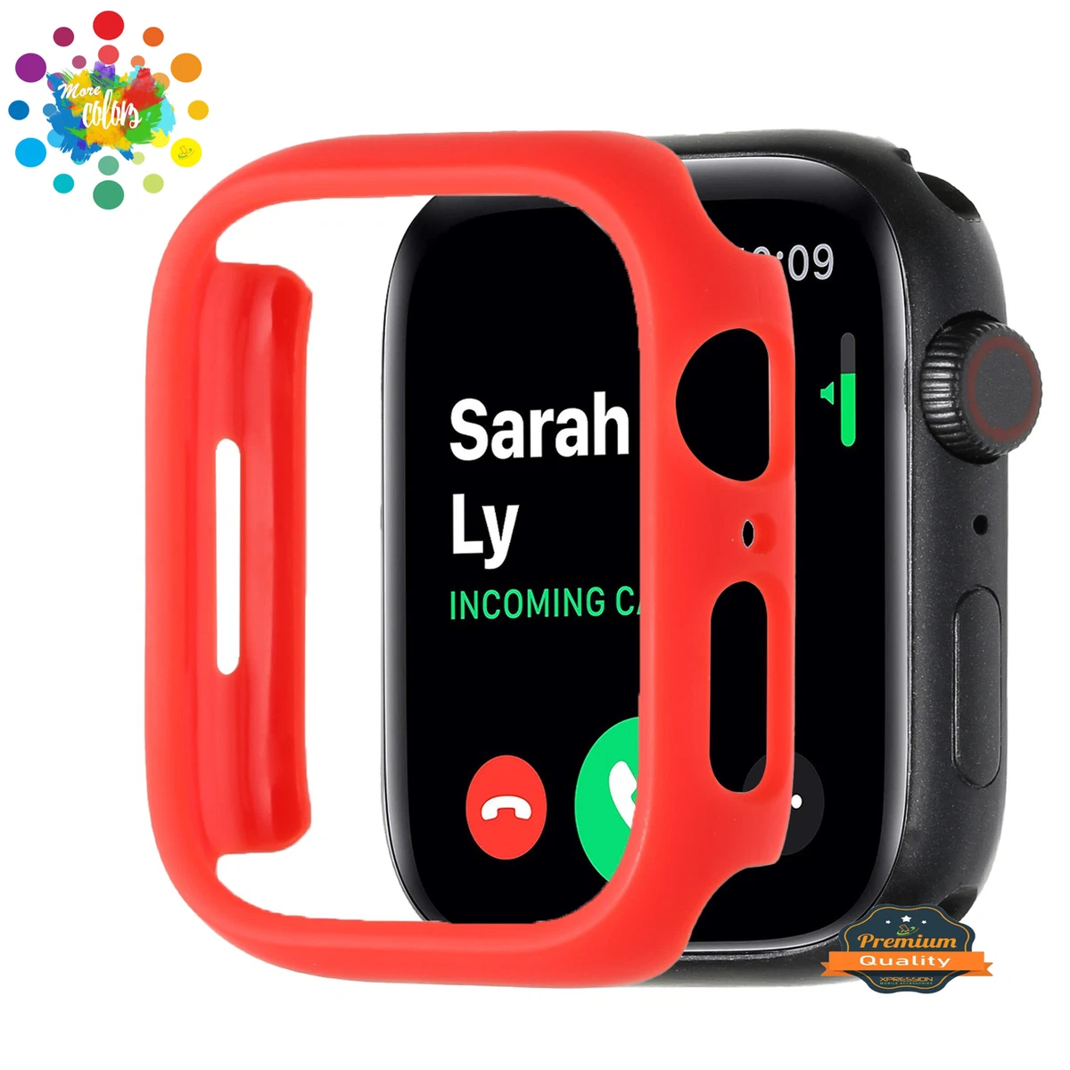 For Apple Watch Series 7 6 SE 5 4 3 2 1 Bumper Case Frame NO