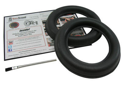 JL AUDIO 8W7 8'' Subwoofer Foam Edge Replacement Repair Kit # FSK-8JL-W7 (PAIR)